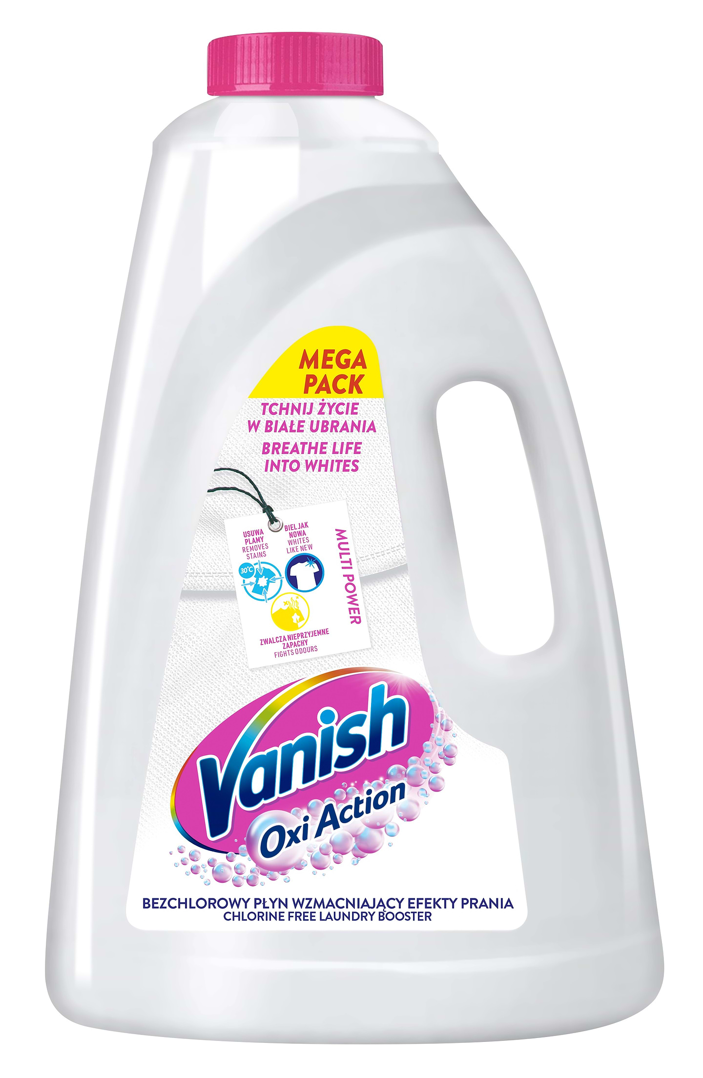 Средство для удаления пятен Vanish Oxi Action Multifunctional White 3 л - Фото 1