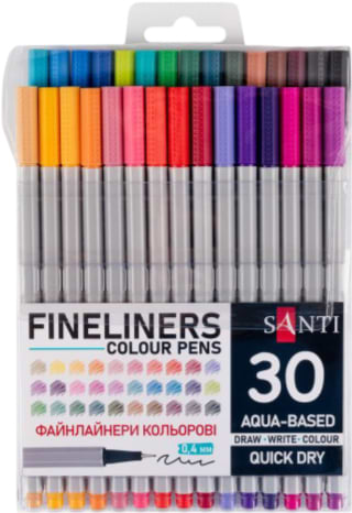 Фломастеры Santi 30 цветов (390995)
