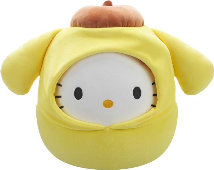 Мягкая игрушка животное SQUISHMALLOWS серии Хеллоу Китти - ХЕЛЛОУ КИТТИ В ОБРАЗЕ ПОМПОМПУРИН 20 см (SQSN00387) - Фото 1