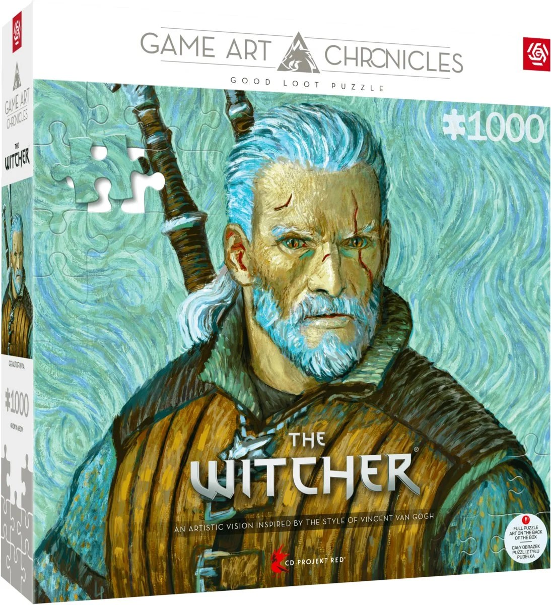 Пазли (8 +) Good Loot The Witcher Geralt of Rivia &amp;amp; Vincent van Gogh 1000 ел. (5908305247548)