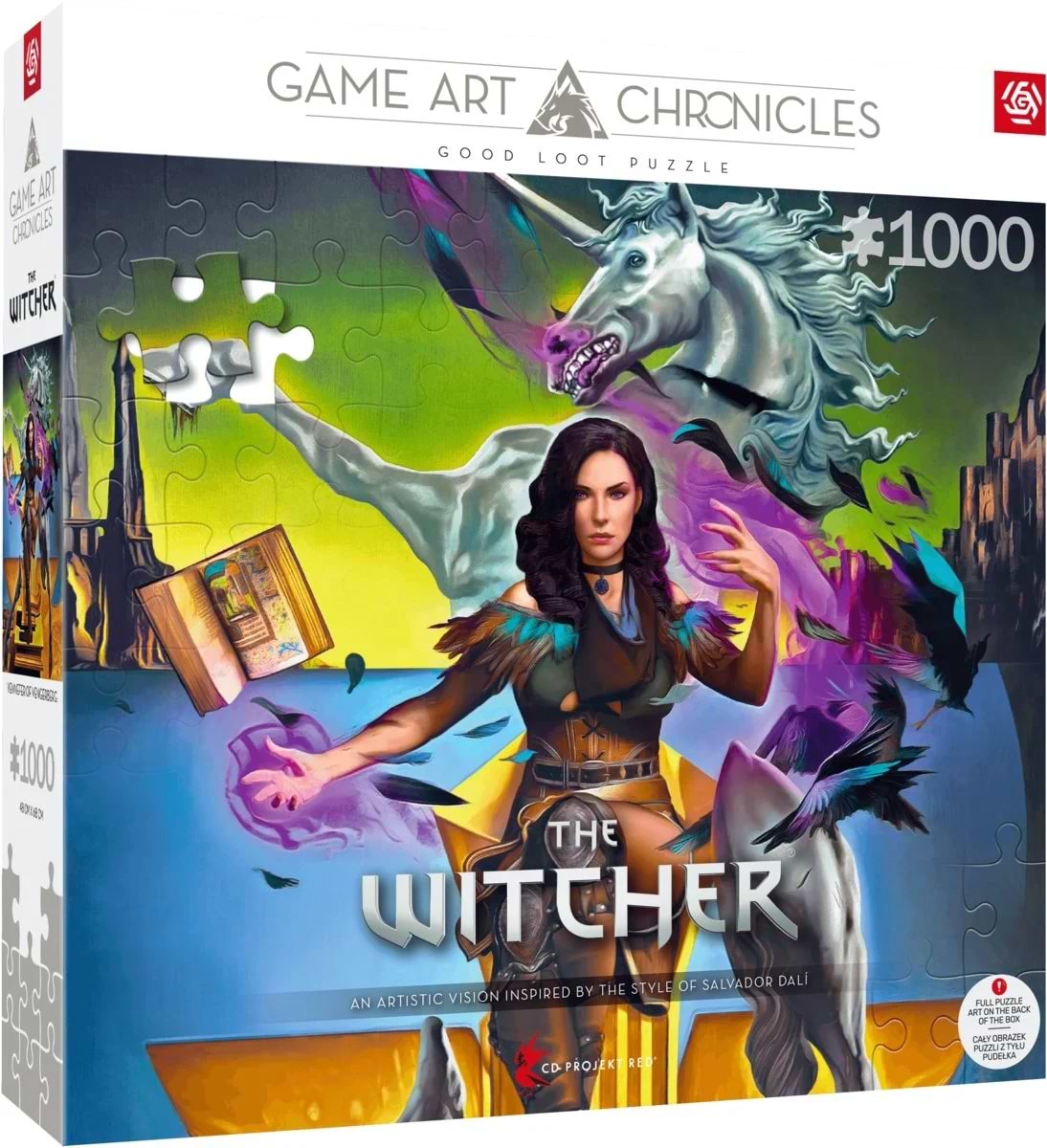 Пазли (8 +) Good Loot The Witcher Yennefer &amp;amp; Salvador Dali 1000 ел. (5908305247555)
