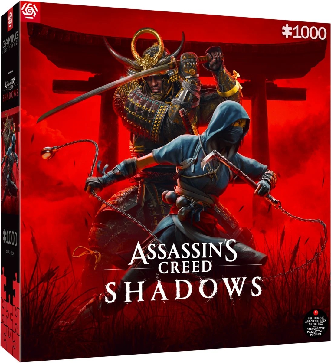 Пазли (8 +) Good Loot Assassin’s Creed Shadows Naoe &amp;amp; Yasuke 1000 ел. (5908305247913)