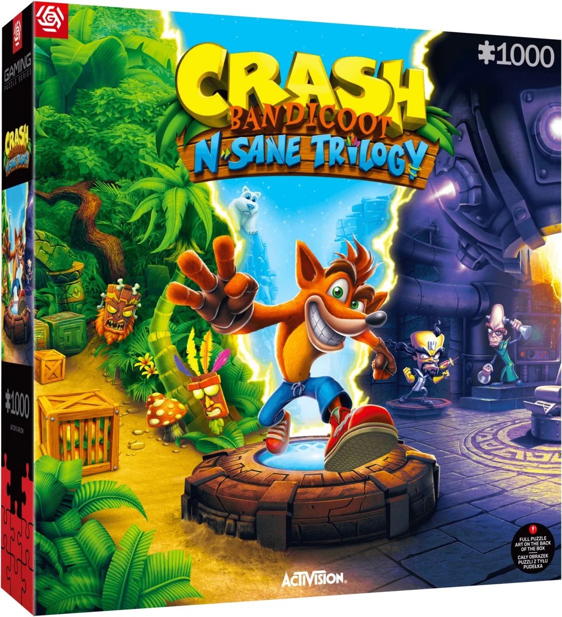 Пазли картонні (8 +) Good Loot Crash Bandicoot N Sane Trilogy 1000 ел. (5908305247920) - Фото 1