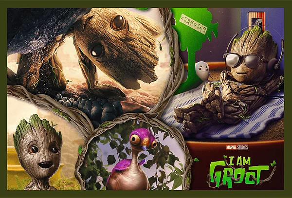 Фото - Пазли (8 +) Trefl Грут/Марвел 2х200 елм. (13315)