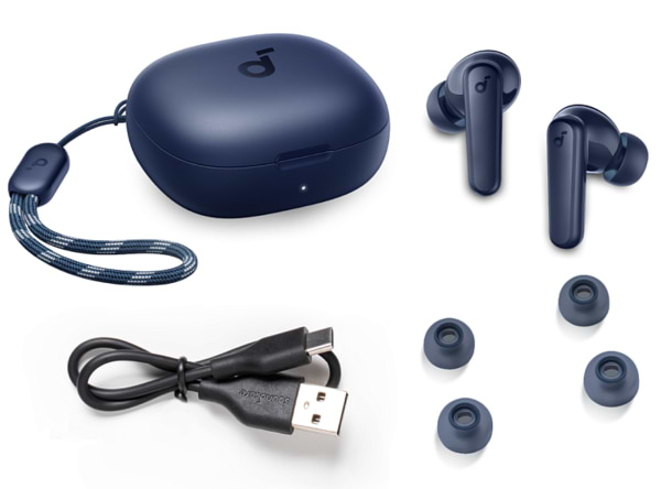 Фото - Наушники вкладыши беспроводные TWS Anker SoundCore R50i Blue (A3949G31)