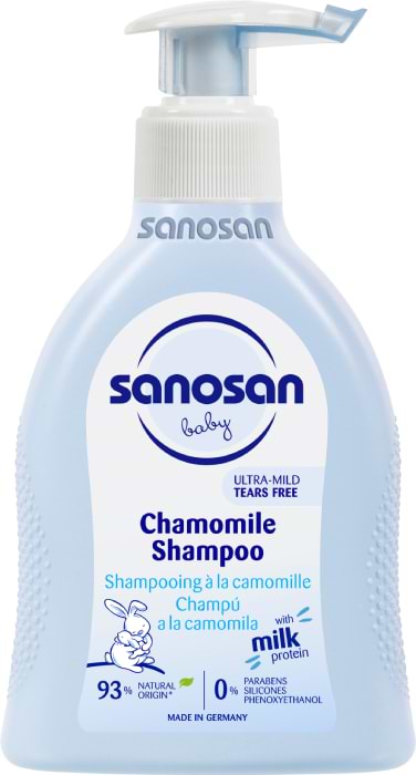 Шампунь для детей Sanosan Baby с ромашкой 200 мл (4003583213443)