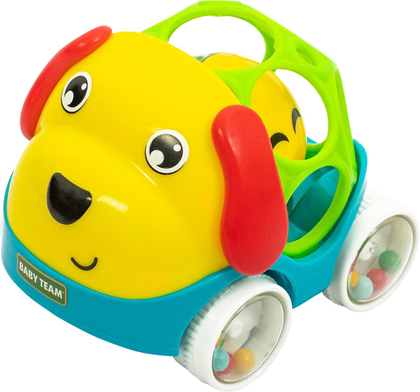 Фото - Брязкальце Baby Team Машинка-собачка (8411)