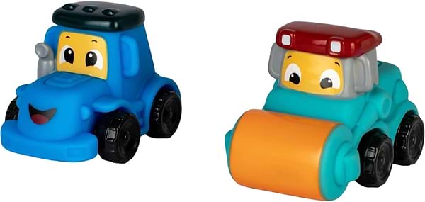 Фото - Базовий ігровий транспорт для малюка Baby Team Машинки (8603_набір з катком)