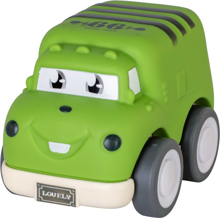 Базовий ігровий транспорт для малюка Baby Team Міні-транспорт (8604_зелена машинка)