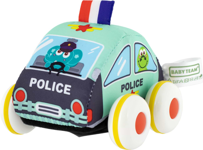 Базовий ігровий транспорт для малюка Baby Team Машинки (8420_поліція)