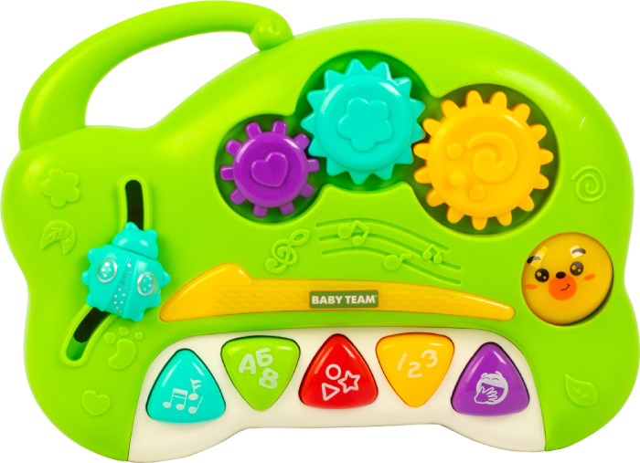 Інтерактивна іграшка пластикова Baby Team Забава (8645_зелений)
