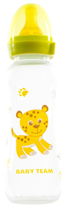 Пляшка для годування Baby Team 250 мл (1310_салатовий)