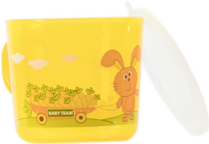 Чашка Baby Team 200 мл (6007_желтый)