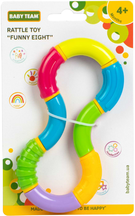 Фото - Прорізувач Baby Team Веселая восьмерка (8450)