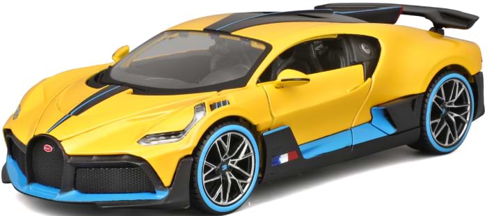 Колекційна машинка 1:24 Maisto Bugatti Divo (31526 yellow)