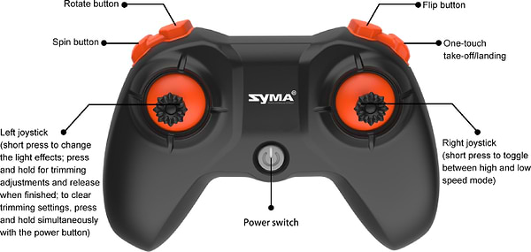 Фото - Квадрокоптер для дітей Syma X35T