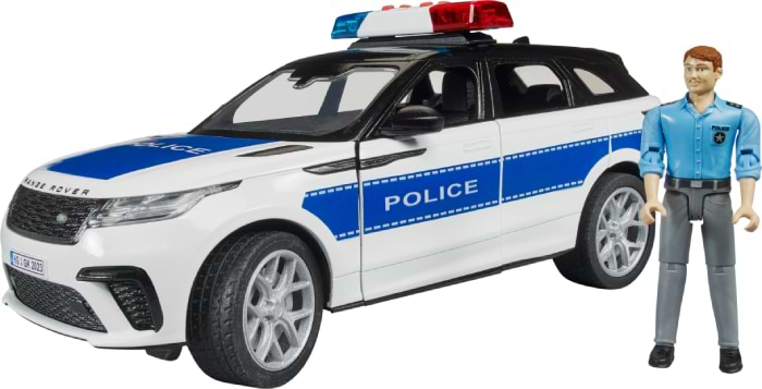 Наземна спецтехніка BRUDER Поліцейське авто Range Rover Velar з фігуркою (02890)