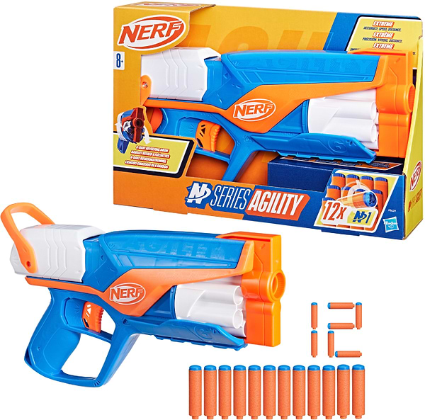 Фото - Бластер багатозарядний Hasbro Аджіліті серія Nerf N Series (F8629)