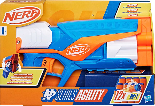 Фото - Бластер багатозарядний Hasbro Аджіліті серія Nerf N Series (F8629)