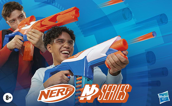 Фото - Бластер багатозарядний Hasbro Аджіліті серія Nerf N Series (F8629)