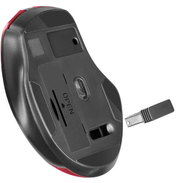Фото - Миша бездротова Defender Prime MB-053 Red (52052)