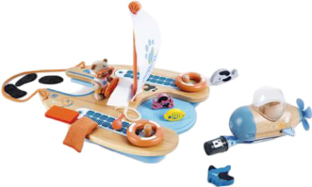 Игровой набор микс Hape Спасательный катамаран (E3427)