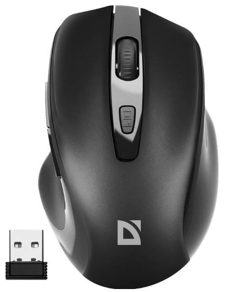Мышь беспроводная Defender Prime MB-053 Black (52053) - Фото 1