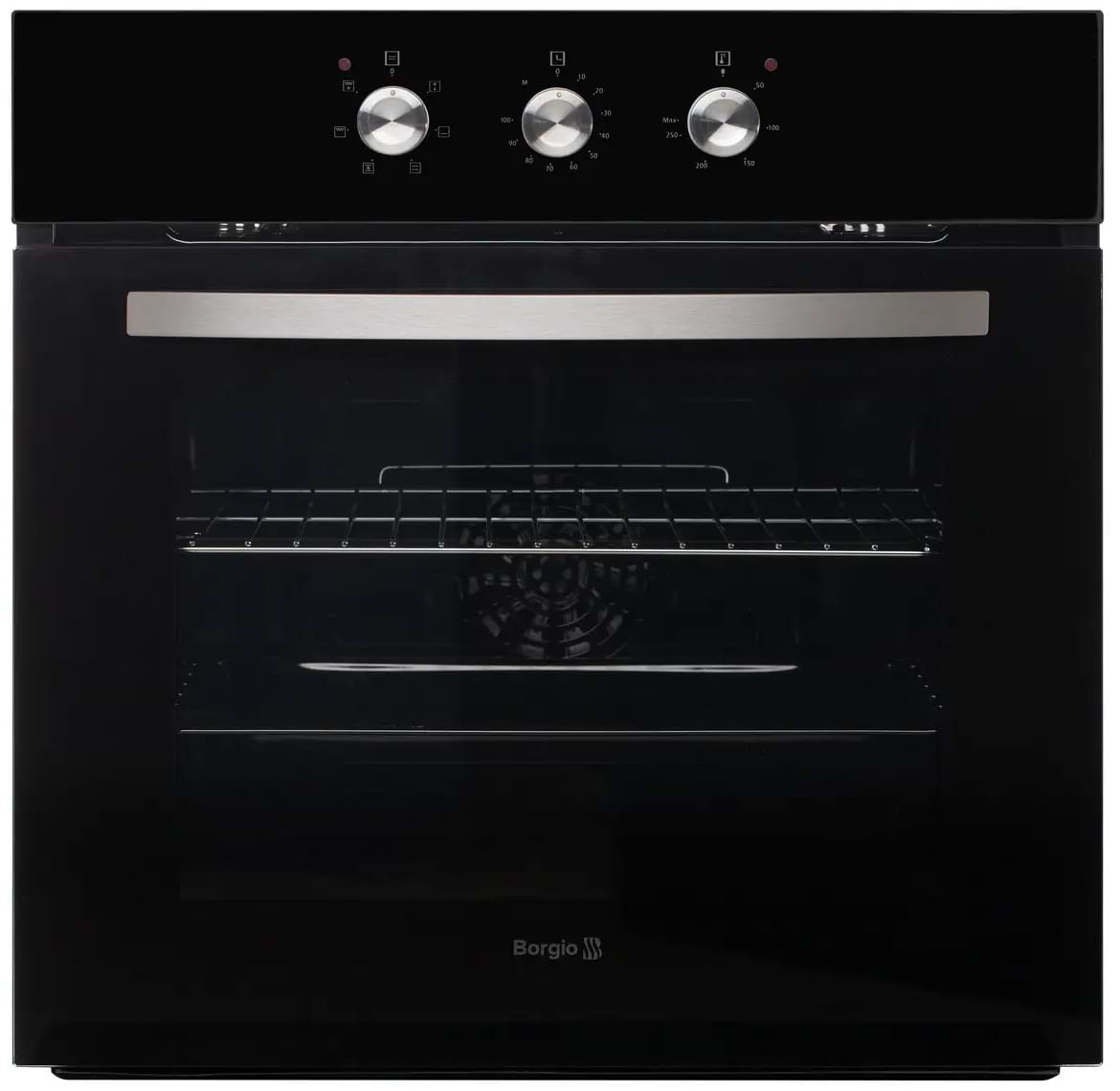 Духовой шкаф электрический Borgio OVE 100.01 V Black - Фото 1