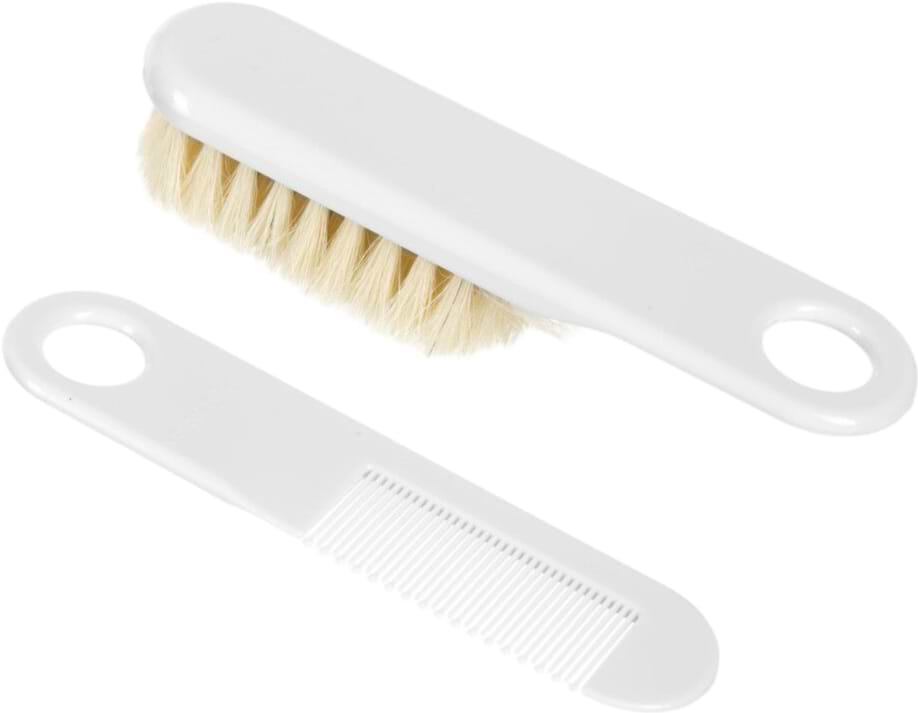 Набор расчесок для детских волос Canpol babies мягкая белая (2/424_whi)