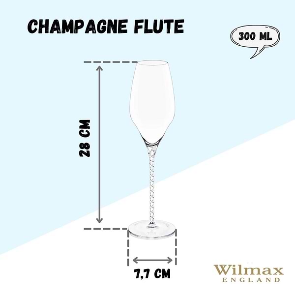 Фото - Набор бокалов Wilmax Julia 300 мл 2 шт. (WL-888104 / 2C)