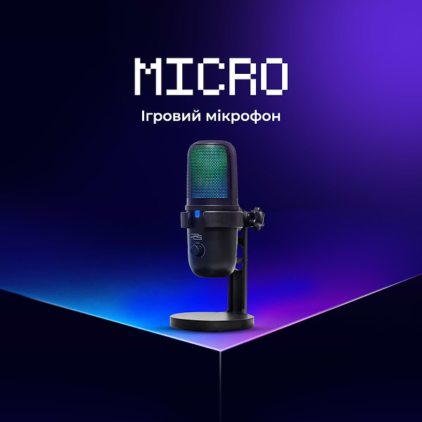 Фото - Мікрофон до комп'ютера Proove Gaming Micro Black (GMMC00022401)