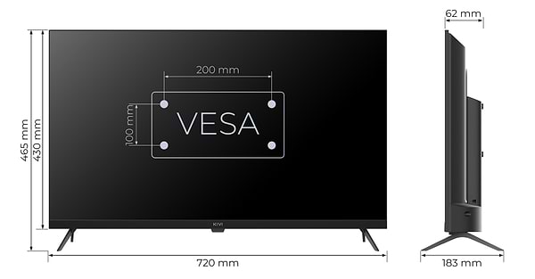 Фото - Телевізор KIVI 32F770QB