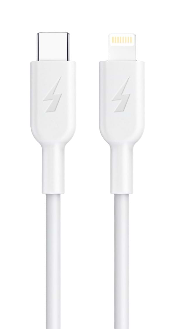 Фото - Кабель Profit QY-81 Type-C to Lightning 1m PD3A White (000001368) Фото - Кабель Profit QY-81 Type-C to Lightning 1m PD3A White (000001368)