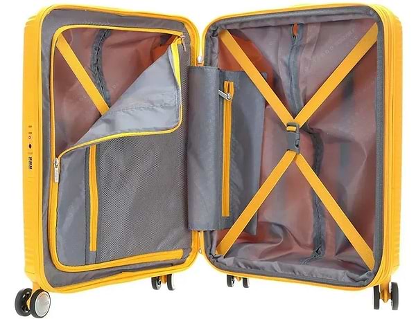 Фото - Чемодан American Tourister Soundbox 55 см желтый (32G*06001)