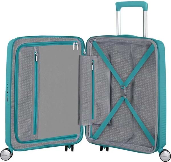 Фото - Чемодан American Tourister Soundbox 55 см бирюзовый (32G*61001)