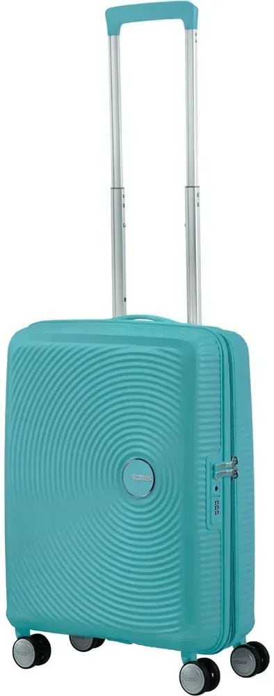 Фото - Чемодан American Tourister Soundbox 55 см бирюзовый (32G*61001) Фото - Чемодан American Tourister Soundbox 55 см бирюзовый (32G*61001)