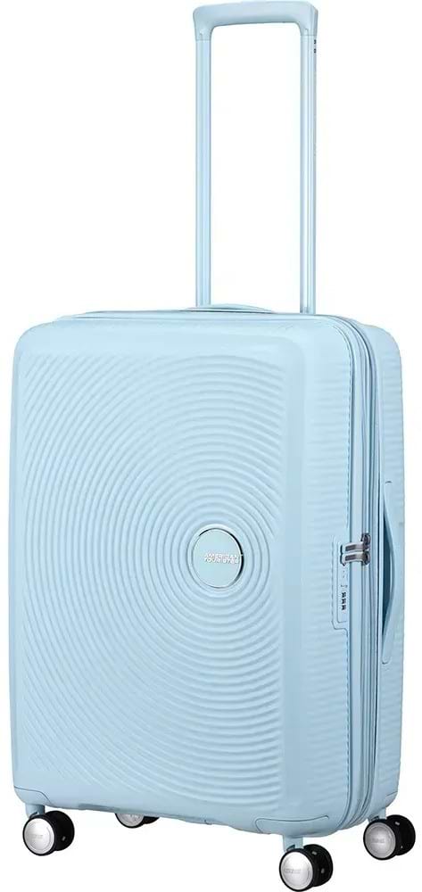 Валіза American Tourister Soundbox 67 см пастельно-блакитний (32G*22002)