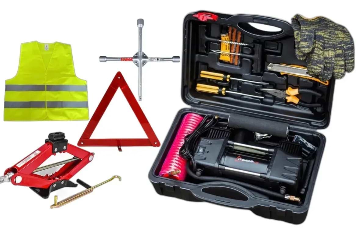 Набір для авто Poputchik АвтоРятівник 6 в 1 "85" (33-047-IS)