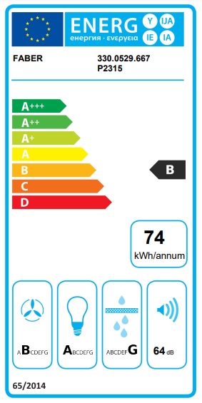 Фото - Витяжка декоративна Faber Tweet Ev8 Led Wh A80