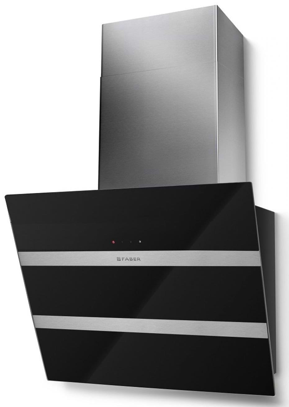 Витяжка декоративна Faber Steelmax Ev8 Led Bk A55 - Фото 1