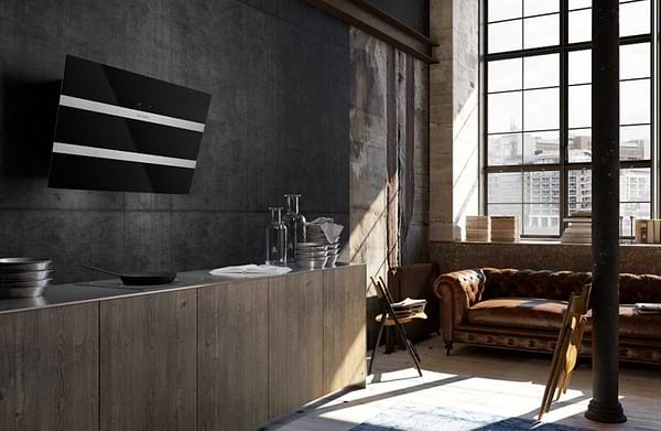 Фото - Вытяжка декоративная Faber Steelmax Ev8 Led Bk A80