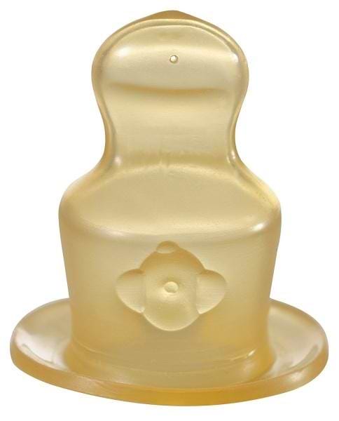 Фото - Середній потік соска дитяча латексна NIP антіколіковая, середній потік, 0-6 міс., 2 шт. (33004)