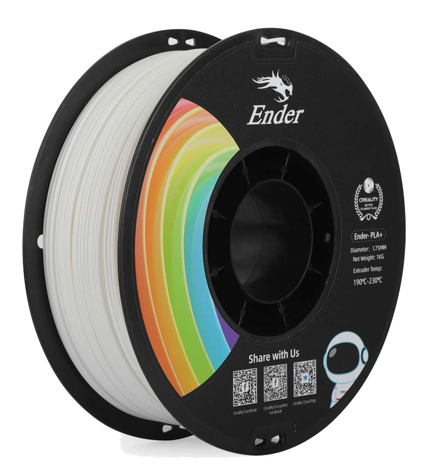 Нитка для PLA-картриджа Creality Plus Filament 1.75 мм (3301010305)