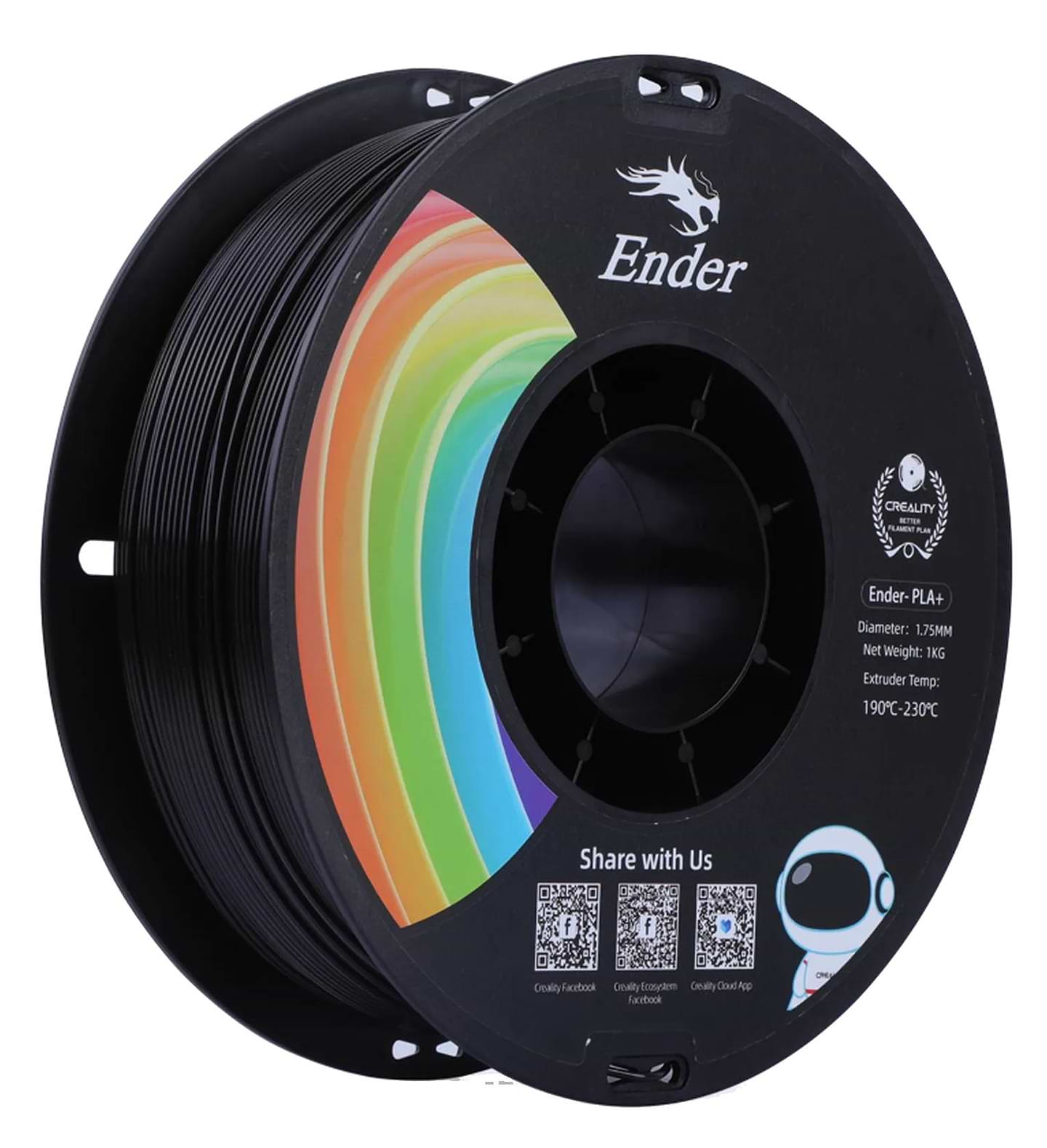 Нитка для PLA-картриджа Creality Plus Filament 1.75 мм (3301010306)