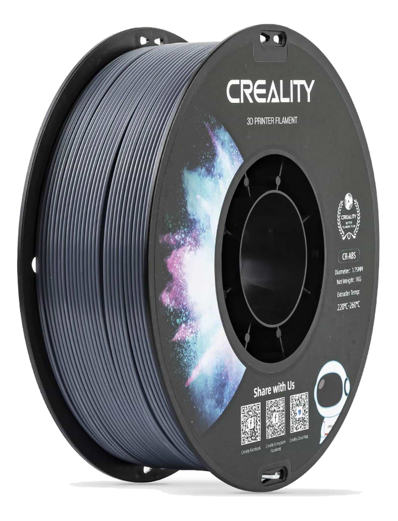 Нитка для ABS-картриджа Creality Filament 1.75 мм (3301020034) - Фото 1