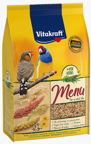 Корм для птахів Vitakraft Premium Menu для амадин 500 г (4008239213181)