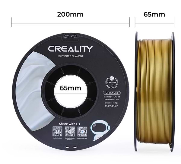 Фото - Нитка для PLA-картриджа Creality Filament 1.75 мм (3301120001)