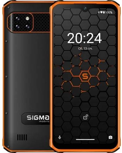 Смартфон Sigma mobile X-treme PQ56 Dual Sim Black/Orange - Фото 1