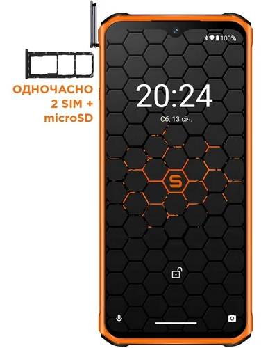 Фото - Смартфон Sigma mobile X-treme PQ56 Dual Sim Black/Orange