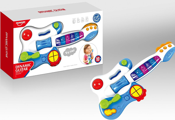 Фото - Гитара HUANGER со светом и звуком (HE0501)